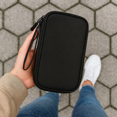 Cable Organizer Travel Bag Compact Design Travel Storage Bag - Image 1